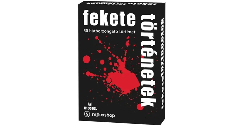 Rendeld meg most Fekete történetek társasjáték