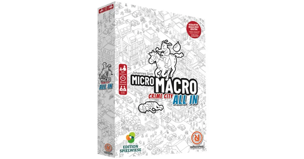 MicroMacro Crime City All in társasjáték Alacsony ár