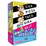 Vízálló cica, pizza, taco, gida, sajt társasjáték Árcsökkenés
