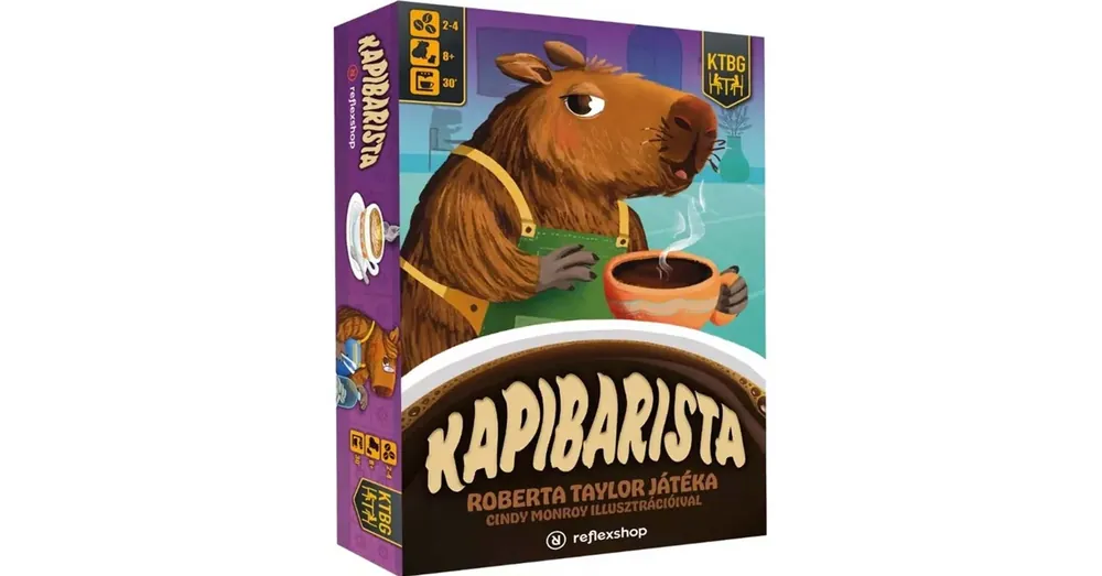 Kapibarista – Társasjáték kicsiknek és nagyoknak Azonnal elérhető