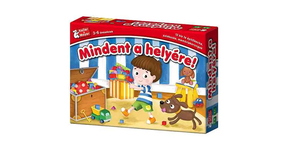 Mindent a helyére! társasjáték Exkluzív ajánlat