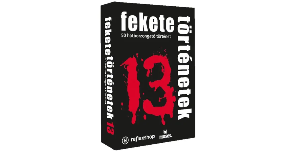 Fekete történetek 13. logisztori rejtvények Legkelendőbb