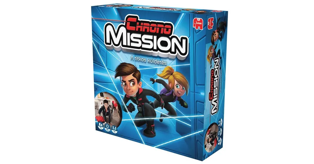 Chrono Mission A titkos küldetés társasjáték Biztonságos fizetés