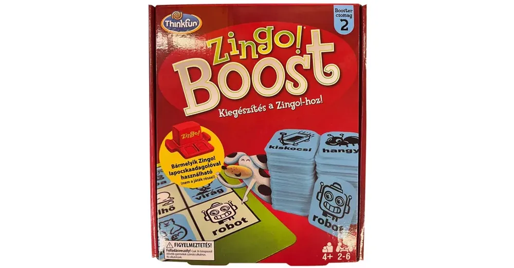 Népszerű Thinkfun Zingo Boost kiegészítő csomag 2. kiadás