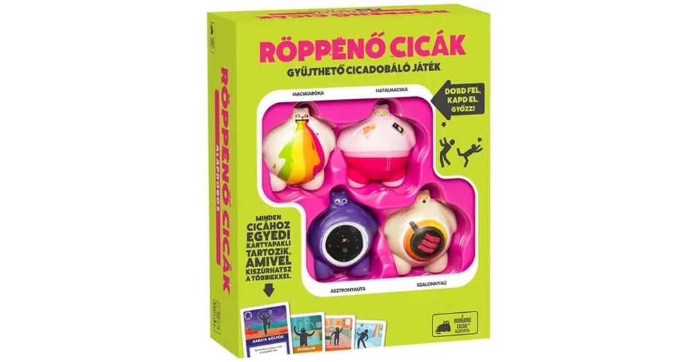 Rendeld meg most Röppenő cicák társasjáték