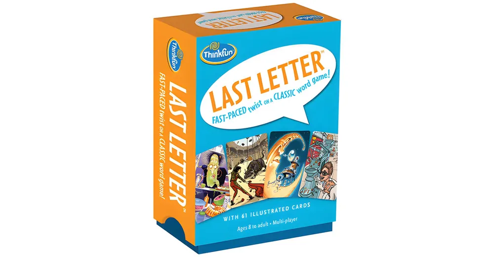 Outlet Thinkfun Last Letter – Utolsó betű szólánc társasjáték