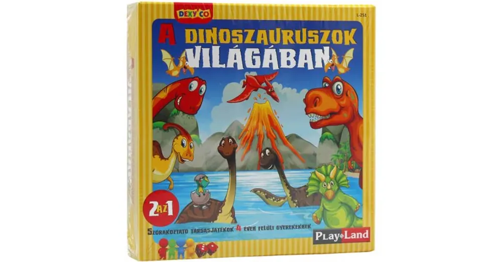 Kihagyhatatlan ajánlat Playland A dinoszauruszok világában társasjáték