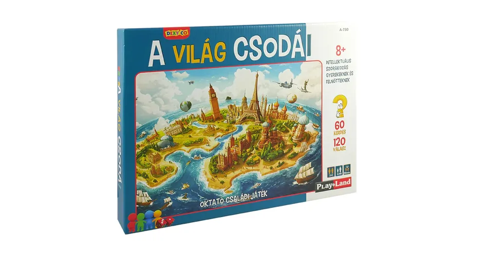 Legnépszerűbb Playland A világ csodái társasjáték