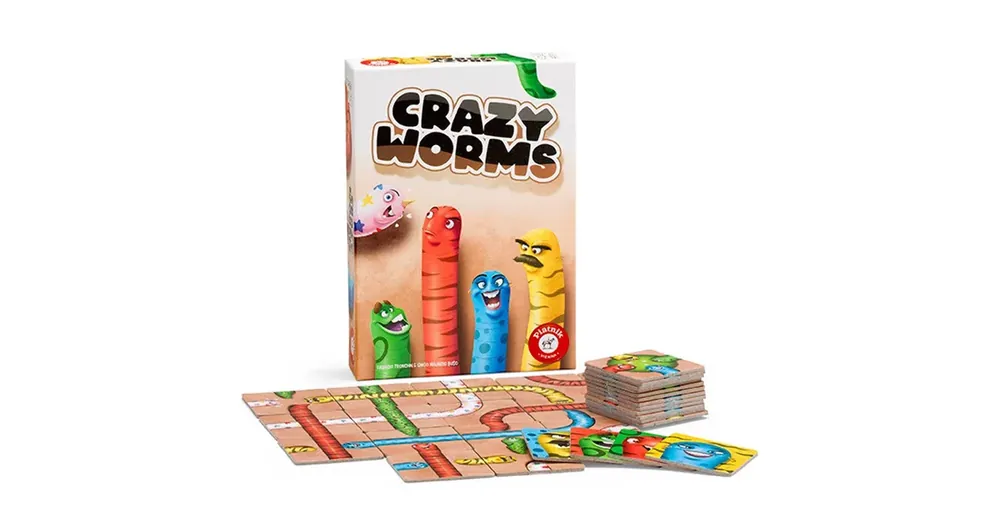 Crazy Worms társasjáték – Piatnik Gyors kiszállítás
