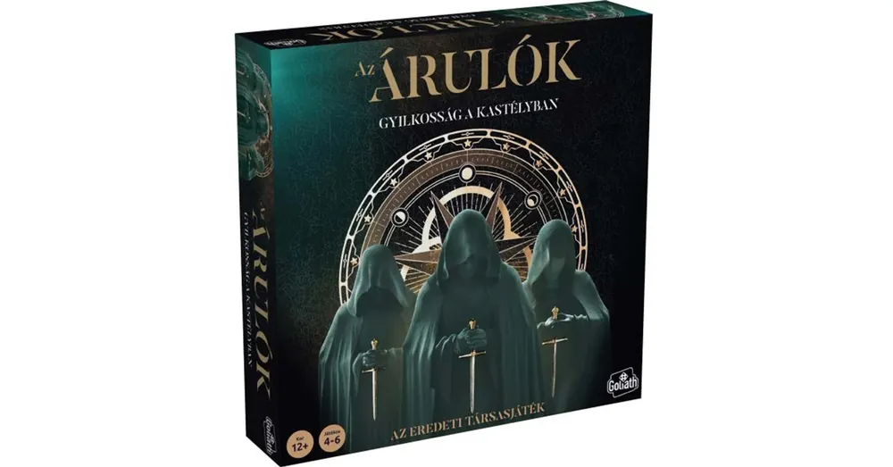 Az Árulók – Gyilkosság a kastélyban társasjáték Prémium