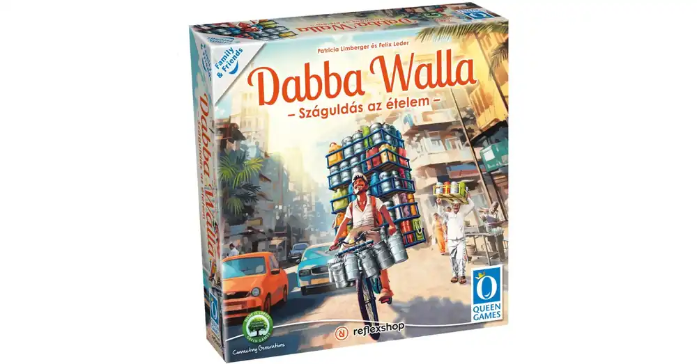 Rendeld meg most Dabba Walla társasjáték