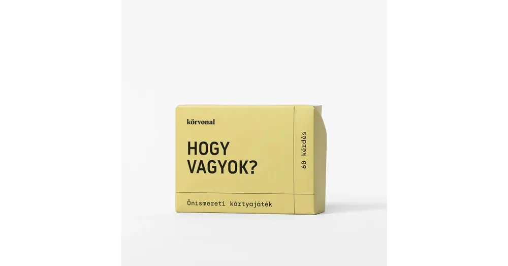 Körvonal hogy vagyok? — önismereti kártyajáték Vedd meg online