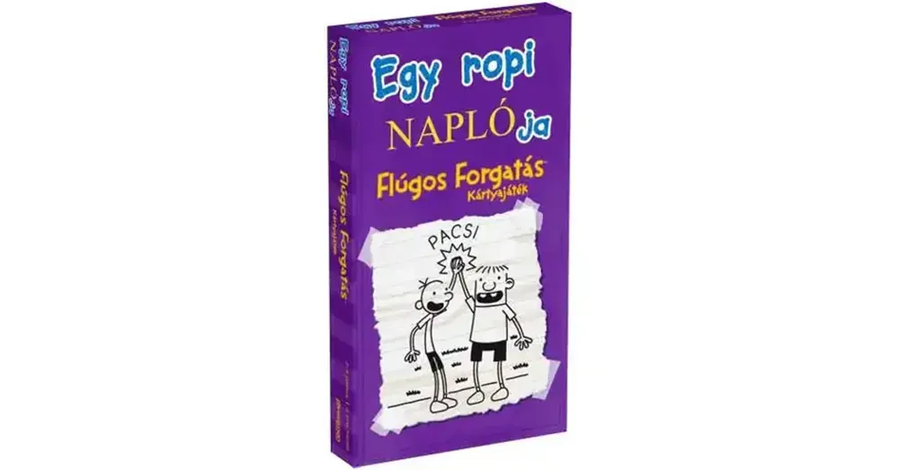 Ajánlat Egy ropi naplója – Flúgos Forgatás kártyajáték