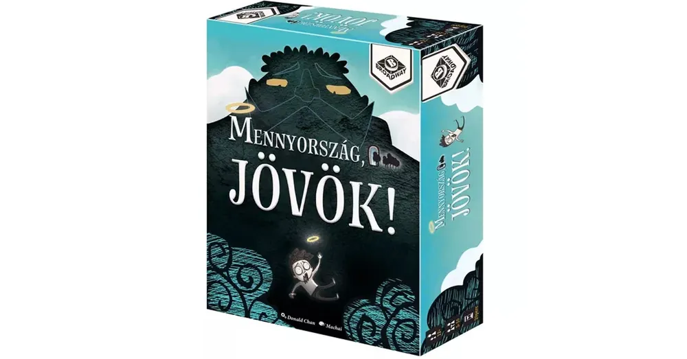 Mennyország jövök társasjáték Expressz kézbesítés