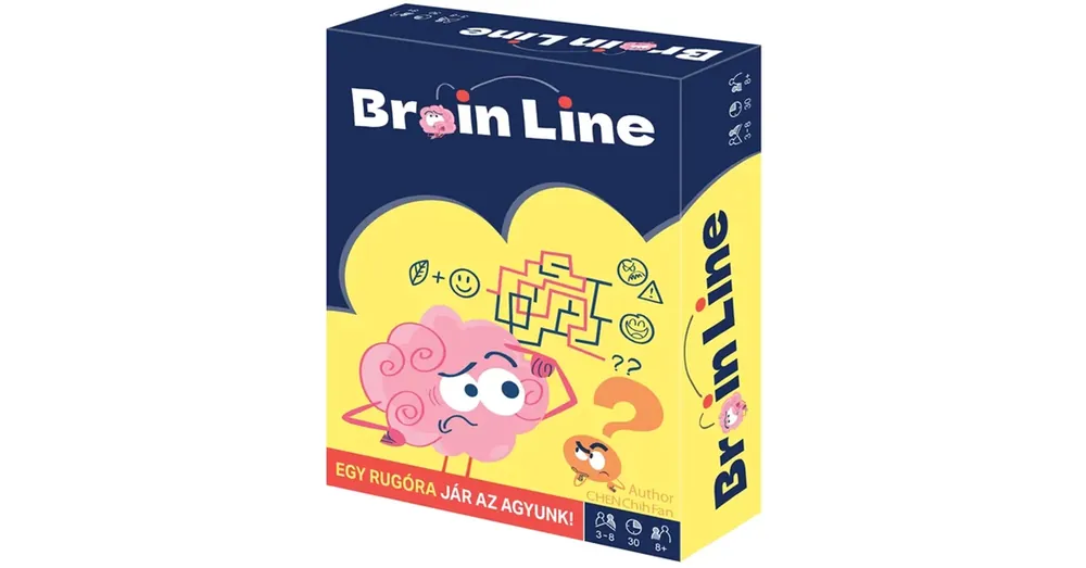 Brain Line – Egy rugóra jár az agyunk! társasjáték Gyors kiszállítás