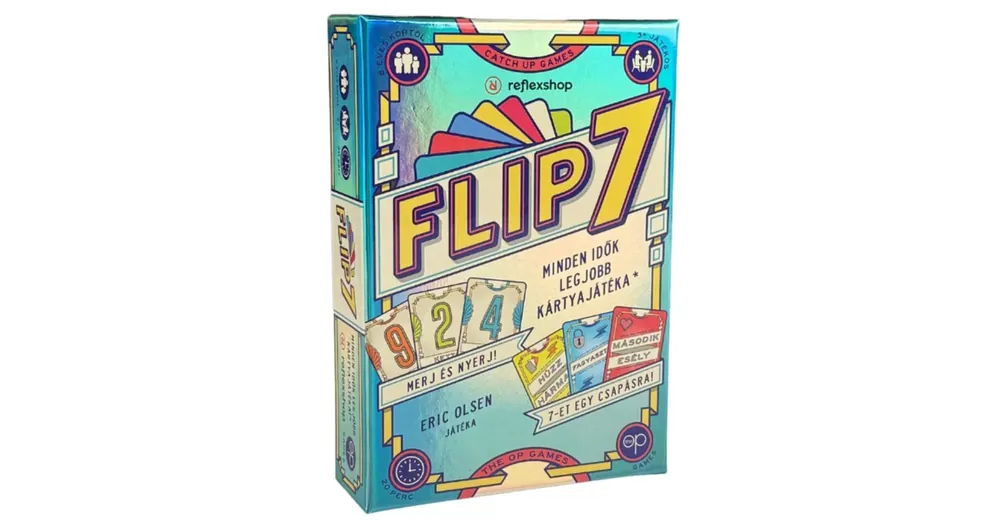 Flip 7 kártyajáték Nézd meg most