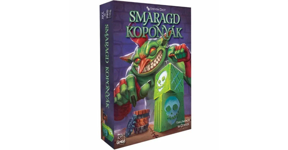 Smaragd koponyák társasjáték Csak ma