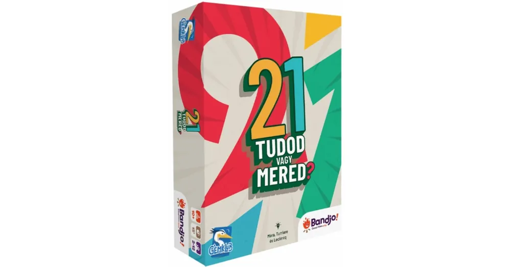 21 – Tudod vagy mered? társasjáték Biztonságos fizetés